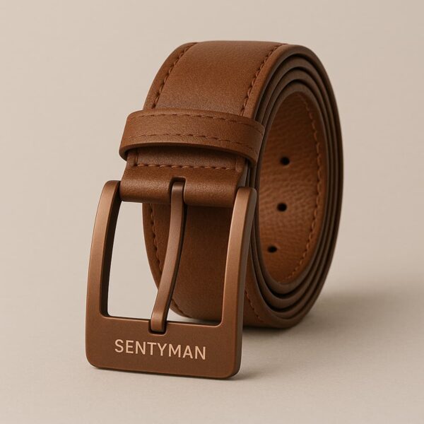 Minimalist Leather Belt - Image 3